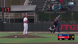 Rutgers Baseball vs NJIT Highlights  3262024 [upl. by Aniram982]