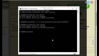 How to Reset and Clear Print Spooler in Windows [upl. by Ahk]