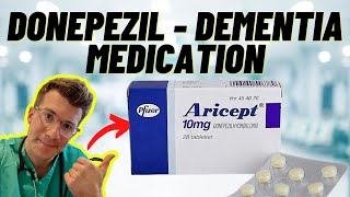 How to use DONEPEZIL ARICEPT  Medication used in DEMENTIA eg Alzheimers disease [upl. by Nolrah770]