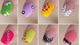 Nail Design Easy Nail Art nailidea naildesign nailcolour nailart [upl. by Llehcam]