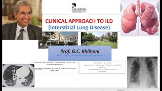 Clinical Approach to ILD GC KHILNANI [upl. by Dunlavy751]