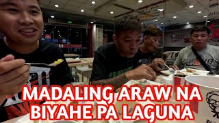 GRABE ANG PAGOD 2AM NASA DAAN PA ANG MGA KABELLY BIYAHENG NAGCARLAN LAGUNA [upl. by Ahsinam]