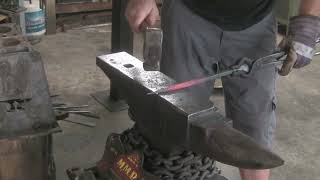 FORGING 4 BANISTER HOOKS [upl. by Merrick]