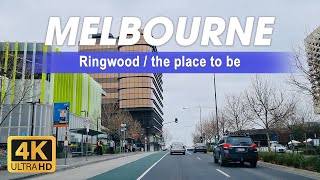 Ringwood  the place to be  Drivethrough Ringwood VIC 3135 3134  Melbourne Australia  4K [upl. by Joktan]