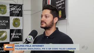 Falsidade ideológica lidera golpes pela internet no Piauí [upl. by Marola294]