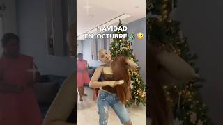 ¿Tienes un ritual de arbol de navidad en familia 🎄 navidad decoracion peluca comida familia [upl. by Aynas]