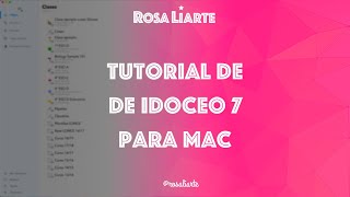 Tutorial de iDoceo 7 para Mac [upl. by Lach]