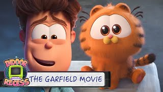 How Garfield Met John  The Garfield Movie  Indoor Recess [upl. by Lanam]