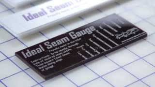 How to Use the Ideal Seam Guide and Gauge for a Perfect 14 inch Seam  Fat Quarter Shop [upl. by Francesco]