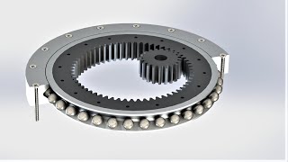 Slew Bearing Design amp Manufacture [upl. by Olegnaed]