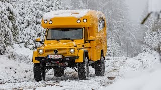 Mercedes G Expeditionsmobil mit Portalachsen im Test [upl. by Eerbua242]