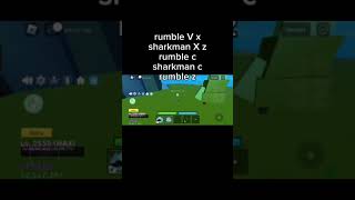 Rumble  Sharkman Combo roblox bloxfruits game doughawakening doorfruit combo gaming [upl. by Taggart]