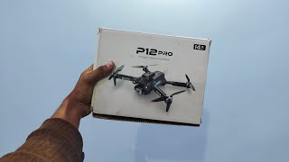 P12 pro drone unboxing 👊shorts trending [upl. by Tullius]