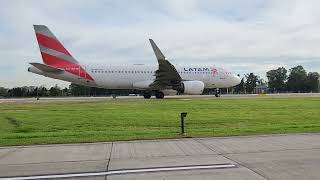 LATAM Airlines Perú CCBFW quotPeru Flagquot Buenos Aires  Lima [upl. by Ettennaj704]