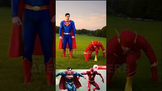 Superman Vs Flash Race 🔥 Brawl Stars Story shorts avengers marvel [upl. by Oralle]