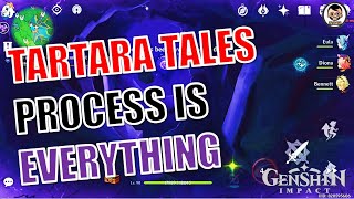 Easy Guide Tatara Tales Process is Everything World Quest  Genshin Impact [upl. by Atinas]