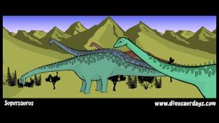 SUPERSAURUS  the jurassic period [upl. by Suzy]