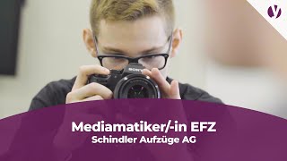 Lehrstelle bei Schindler Aufzüge AG als Mediamatikerin EFZ [upl. by Ymmor]