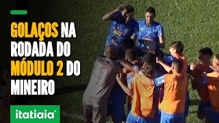 GOL OLÍMPICO DE FALTA E COM AJUDA DO GOLEIRO OS GOLS DO MÓDULO 2 DO MINEIRO [upl. by Chris]