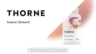 GlutathioneSR Supplement  Thorne [upl. by Tillinger]