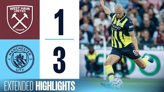 West Ham vs Man City 13 Highlights  Premier League 2425 [upl. by Amuh]