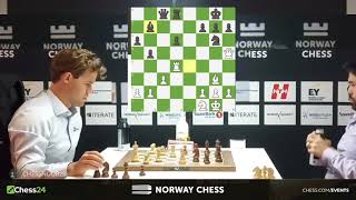 Magnus Carlsen vs Hikaru Nakamura  World Blitz Chess [upl. by Arhez949]