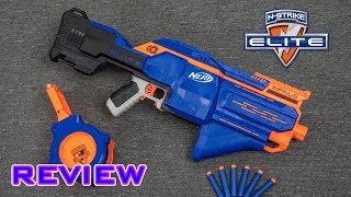 REVIEW Nerf Elite Infinus  Automated Magazine Loading [upl. by Nitsu940]