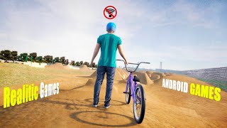 Top 5 Realistic Bicycle  Bmx Games For Android OnlineOffline [upl. by Marmaduke]