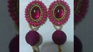 DIY Aretes de moda faciles diferentes tonos y modas [upl. by Lehman3]