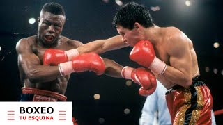 Julio Cesar Chavez vs Meldrick Taylor I Combate del año [upl. by Thorma]