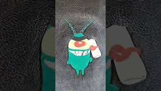 Plankton SpongeBob  Clay Sculpture [upl. by Alebasi]