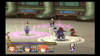 Tales of Symphonia Walkthrough  Episode 32 Battle VS Kvar [upl. by Meeharb]