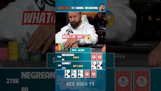 Guess what Daniel Negreanu has 😱 poker highstakespoker [upl. by Lashondra]