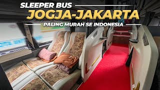 Jogja Jakarta Naik Sleeper Kok Bisa Se Murah Ini ⁉️ Sinar Jaya Suites Family [upl. by Suivatnom281]