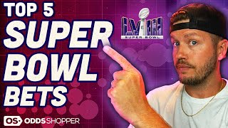 Super Bowl Picks amp Predictions Top 5 Bets for Chiefs vs 49ers [upl. by Bolger]