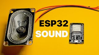 ESP32 Audio Output with I2S DMA and the MAX98357A Class D Amplifier [upl. by Peery]