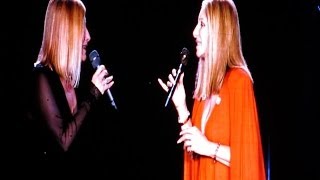 Barbra Streisand with Roslyn Kind  Live in Israel  quotSmilequot [upl. by Melonie]