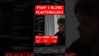 FIVE NIGHTS AT FREDDYS BLIND PLAYTHROUGH fnaf fivenightsatfreddys fivenightsatfreddy gaming fyp [upl. by Durning]