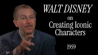 Walt Disney on Creating Iconic Characters in 1959 Colorized amp Remastered [upl. by Ihcas]