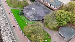 Gosport Bus Station 021124 dronevideo drone dji gosport [upl. by Mehitable596]