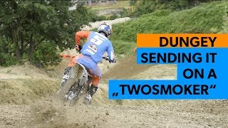 Ryan Dungey shredding the KTM 150SX 2019 twostroke on Cairolis hometrack [upl. by Nollaf]