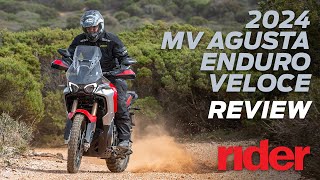 2024 MV Agusta Enduro Veloce Review [upl. by Semreh926]