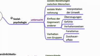 Wichtige Teilgebiete der Psychologie [upl. by Skell685]