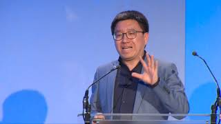 Hui Zhang Vice President NIO Europe speaking at SMMT Electrified [upl. by Adalai]