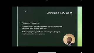 History Taking for obstetric patients [upl. by Llirret390]