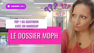 Le Dossier MDPH part1 [upl. by Nho]