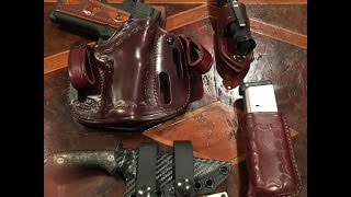 Simply Rugged Holster  My favorite 1911 Holster for Daily Concealed Carry [upl. by Nabatse356]