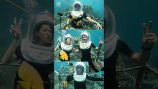 SEAWALKERS the best watersports at nusa penida  shorts [upl. by Enos113]