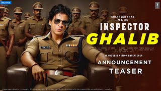 Inspector Ghalib Announcement Teaser  Shah Rukh Khan  Deepika Padukone  Madhur Bhandarkar  srk [upl. by Ellehcal]