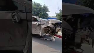 Ciaz car Accident 💀💀viralshorts shorts riyansh7168 trend [upl. by Crain412]